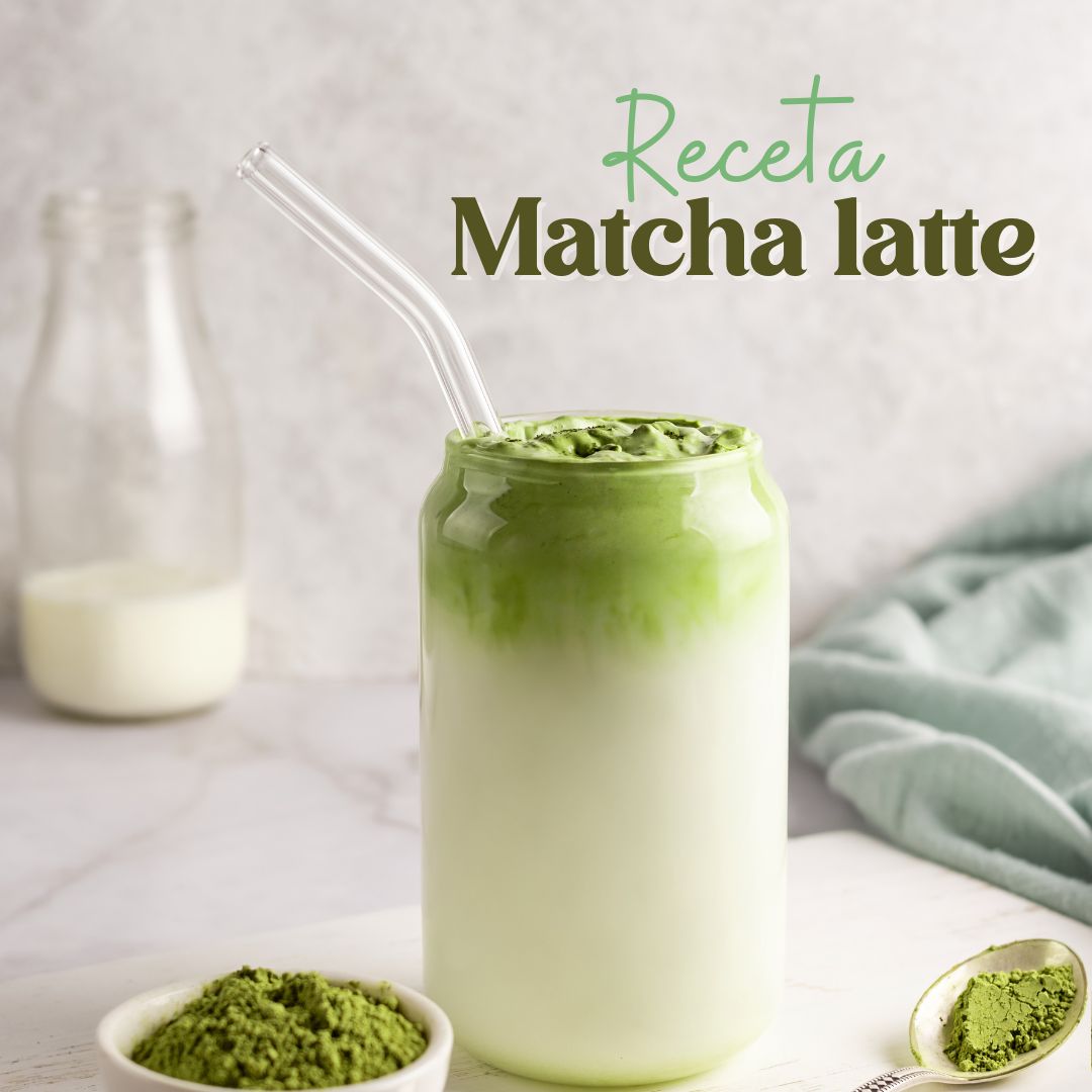 receta matcha latte