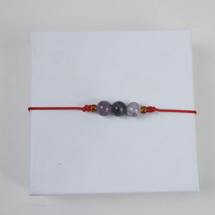 pulsera hilo amatista