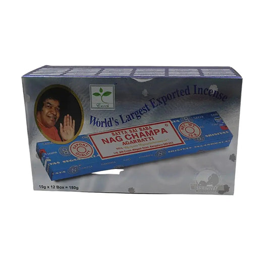 Nag Champa azul clásico por Caja (12 cajas de 15grs) - Teraviva